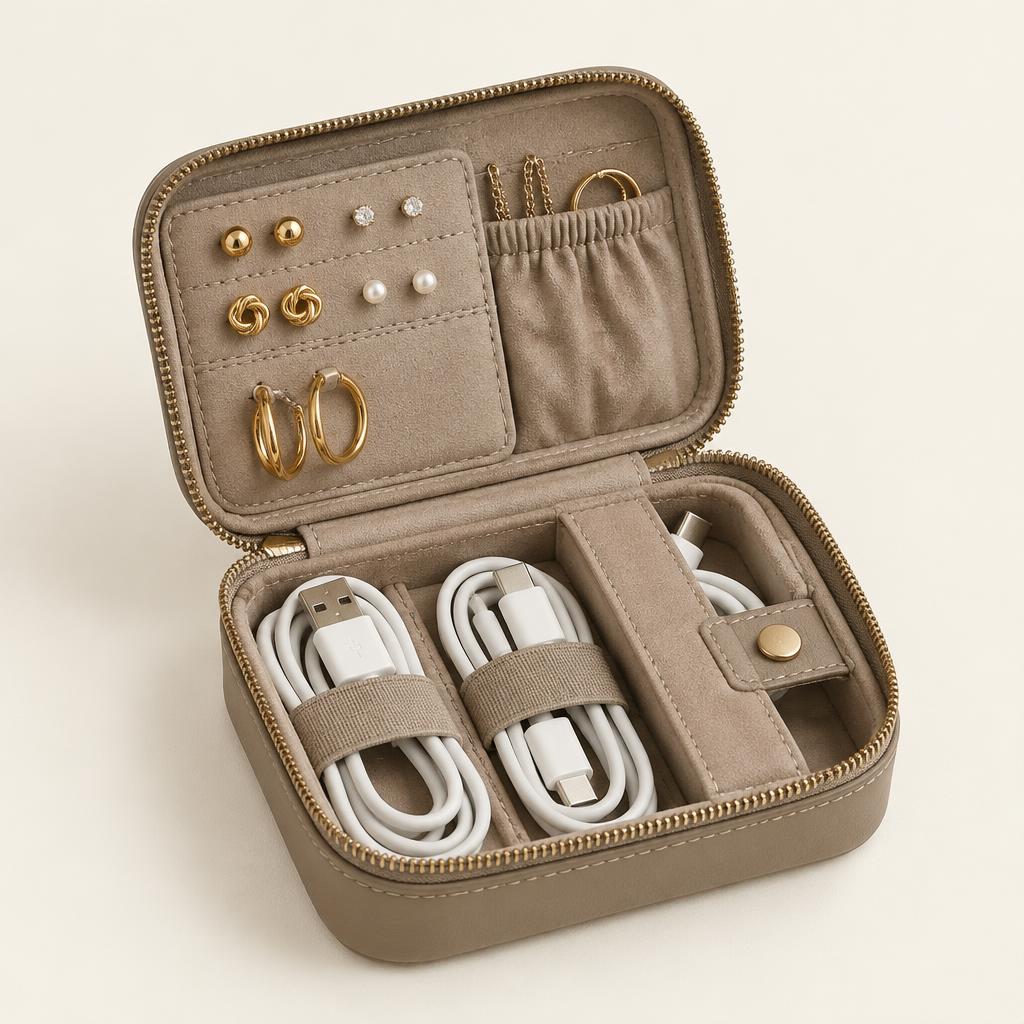 Travel Jewellery & Cable Organiser